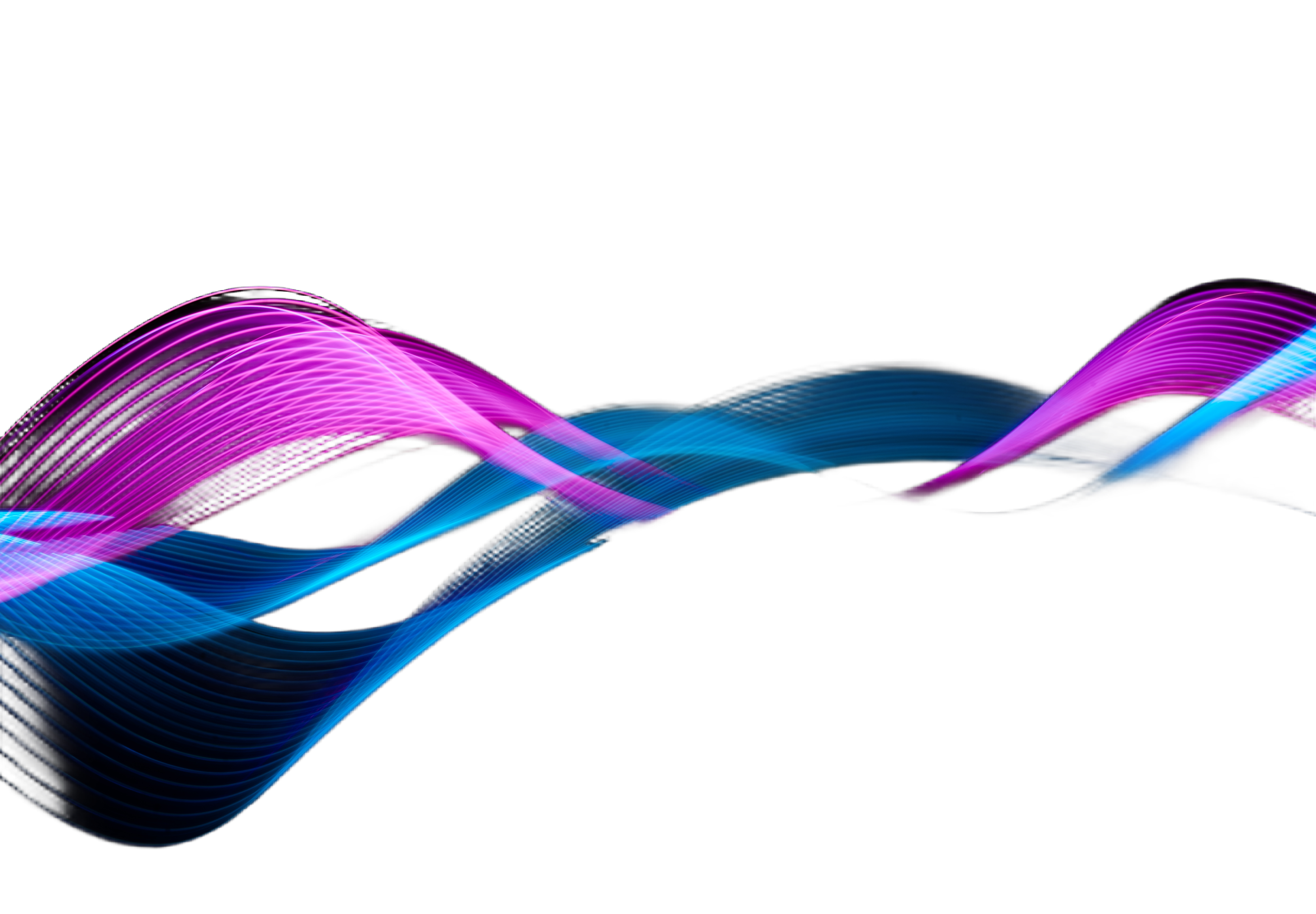 Abstract blue and purple waves